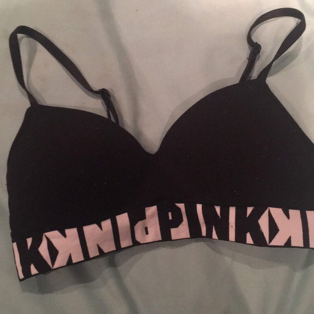 Size small pink seamless bra